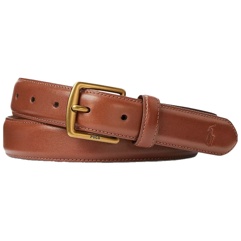  RALPH LAUREN/拉夫劳伦 全粒面皮革 男士皮带
