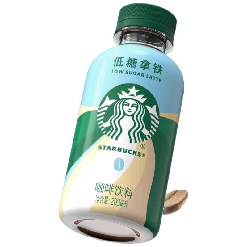  STARBUCKS/星巴克 香醇浓郁 低糖拿铁咖啡