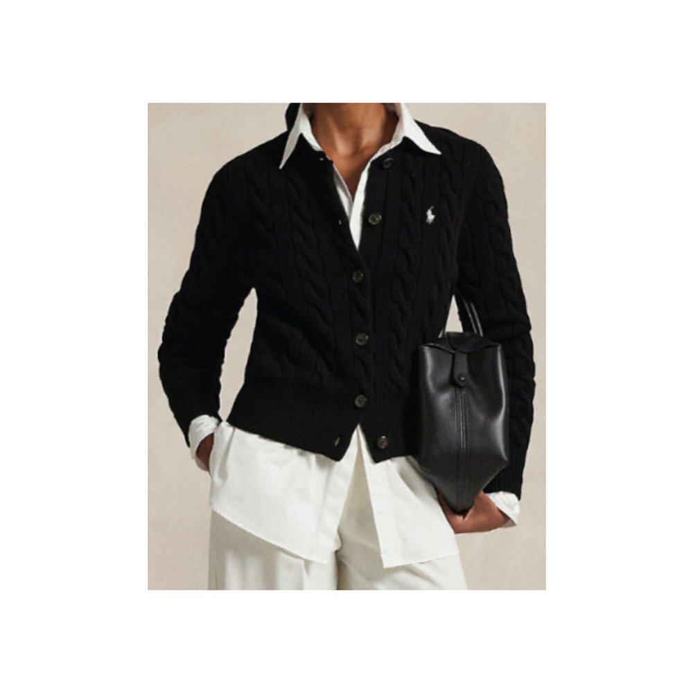  RALPH LAUREN/拉夫劳伦 羊绒 女士长袖针织开衫