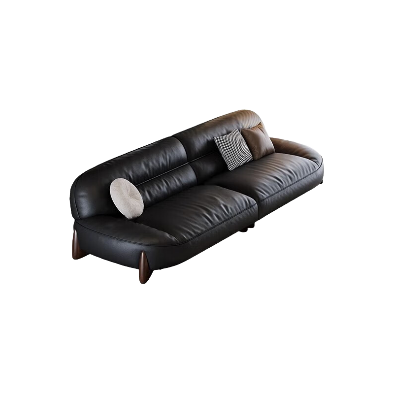  布领 加厚头层牛皮 真皮沙发