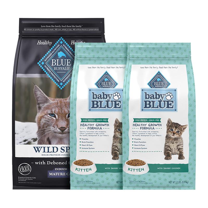  Blue Buffalo/蓝馔  无谷猫粮 0g