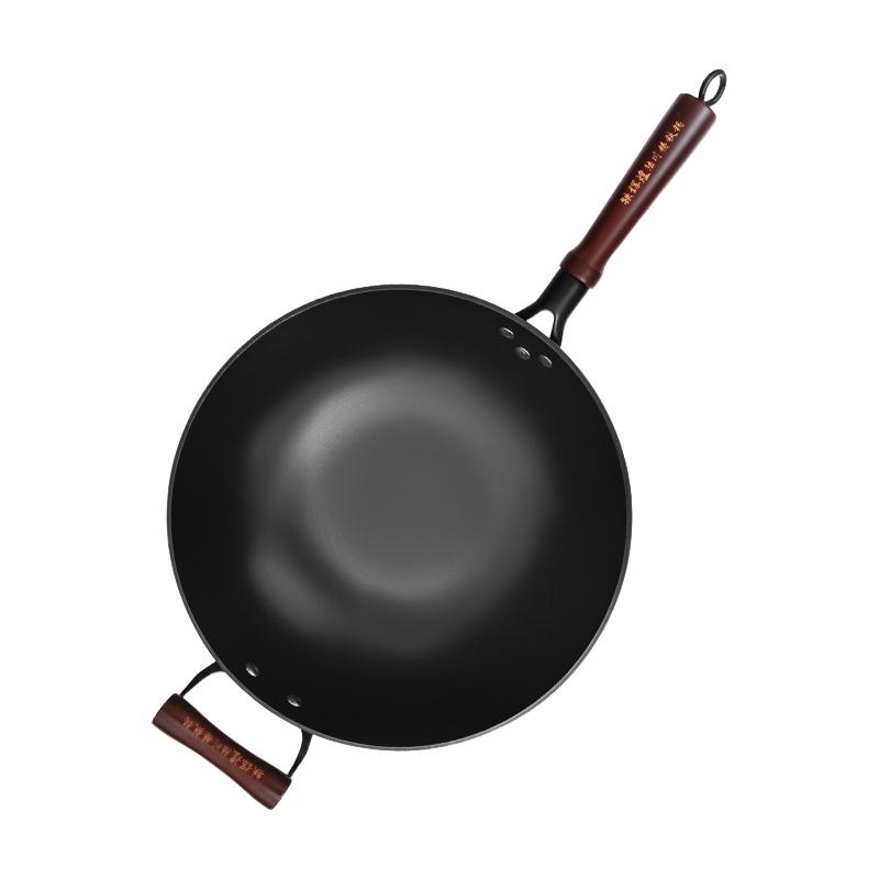  铁辉煌 无涂层 铸铁锅