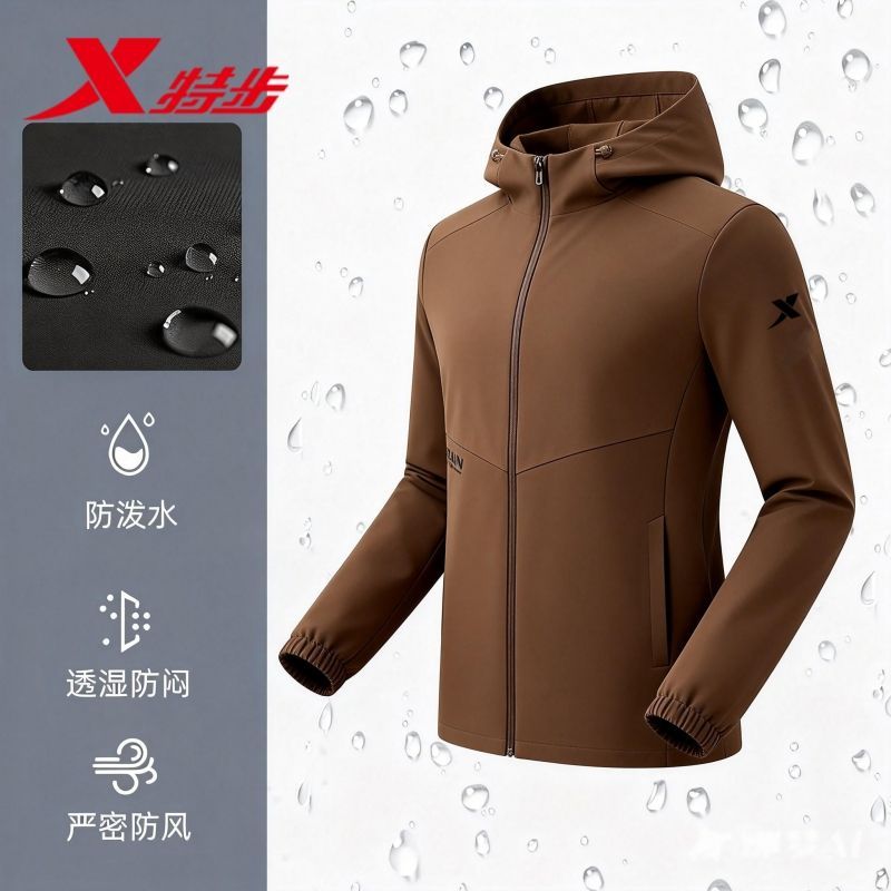  XTEP/特步 三防 男士冲锋衣