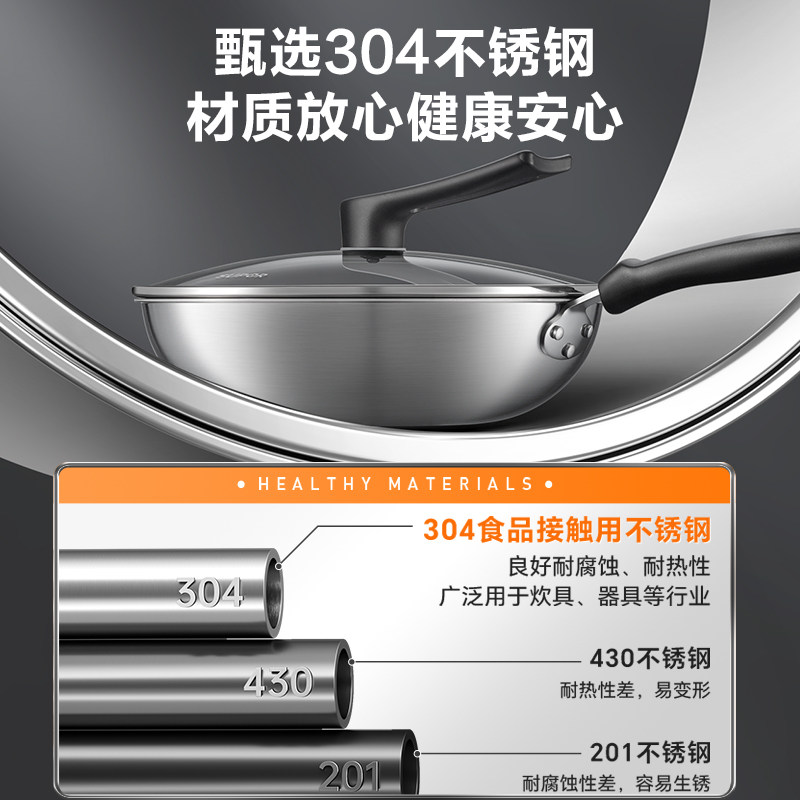  SUPOR/苏泊尔 304不锈钢 不粘锅