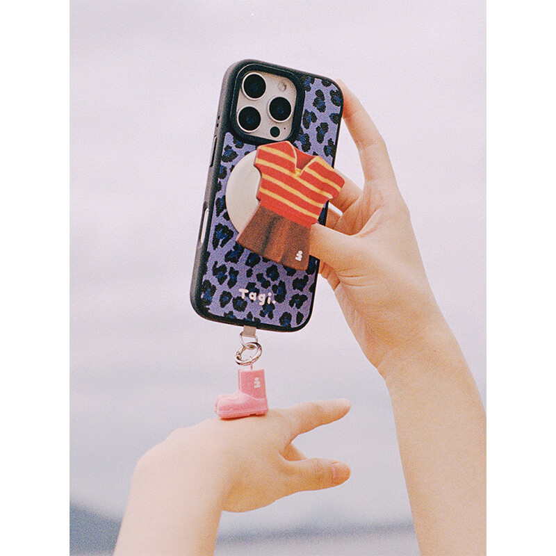  Tagi. 磁吸防摔 手机支架 柑橘条纹【手机支架】