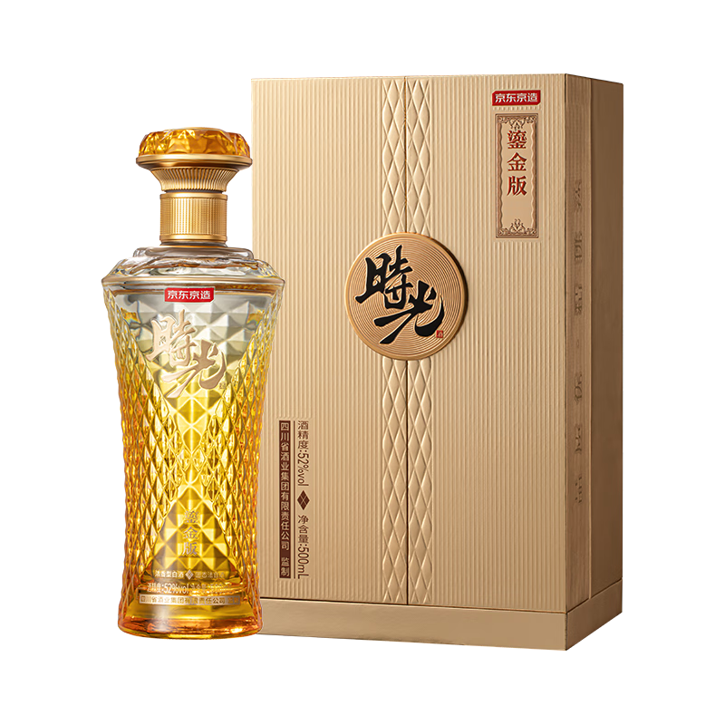  京东京造 商务宴请 浓香型白酒  单瓶装