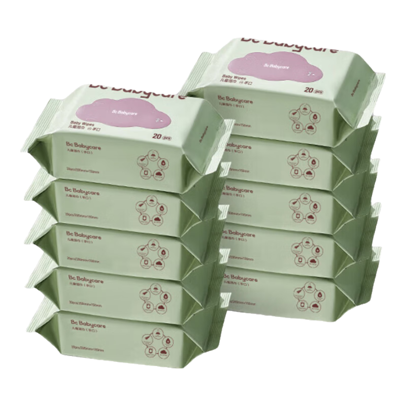  babycare 便携 儿童湿巾
