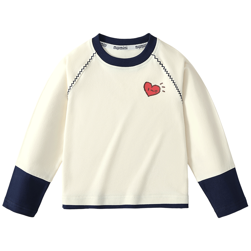  MQD/马骑顿 5A抑菌 女童长袖T恤