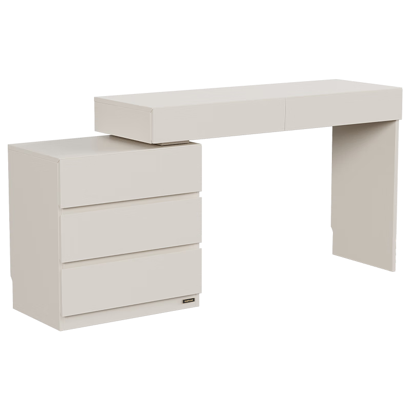  QuanU/全友 转角伸缩 梳妆台斗柜一体柜