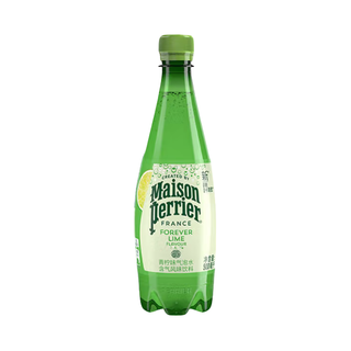 Perrier/巴黎水 青柠味 气泡水 500ml 瓶装