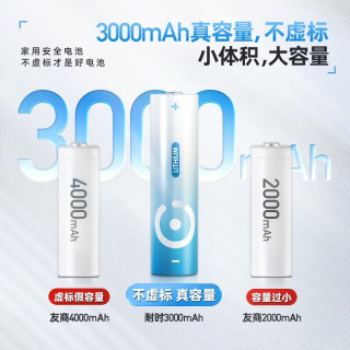 耐时 耐低温 3000mAh锂铁电池8节