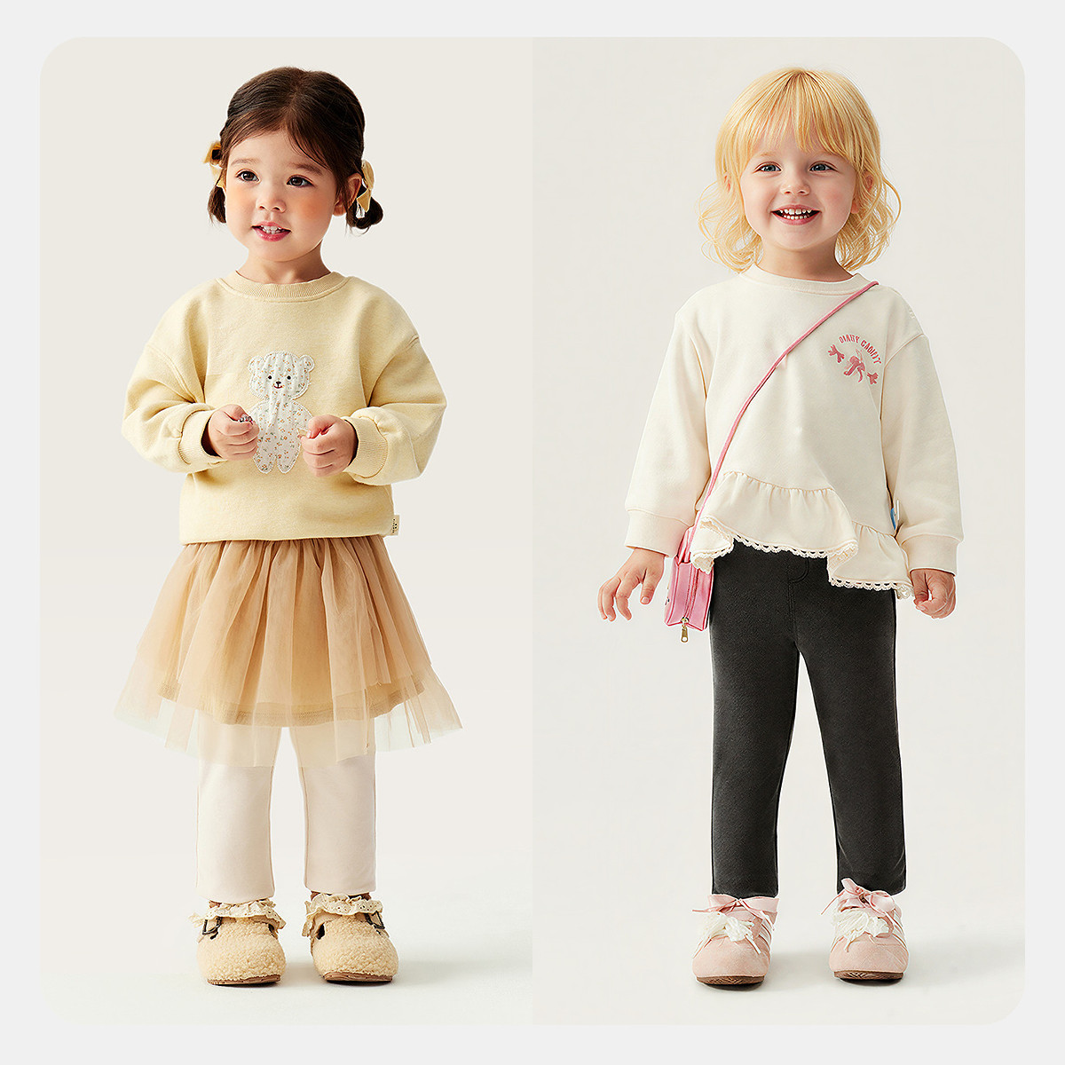  /迷你巴拉 MINI BALA 高弹 女童打底裤