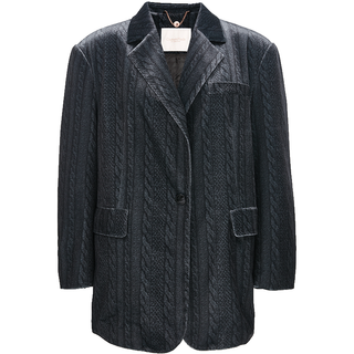  VERO MODA 丝绒暗纹 女士西服