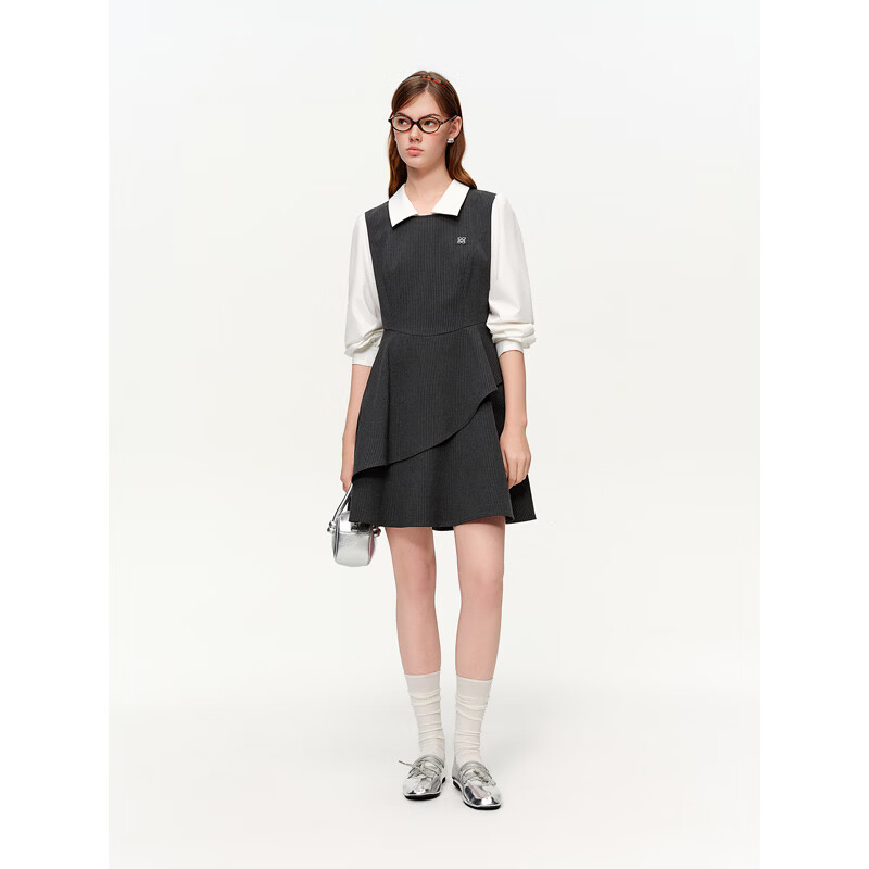  DUSHU/独束 收腰显瘦 女士连衣裙 2XL （尺码：4）