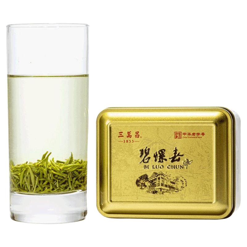  三万昌 明前特一级嫩芽 碧螺春绿茶