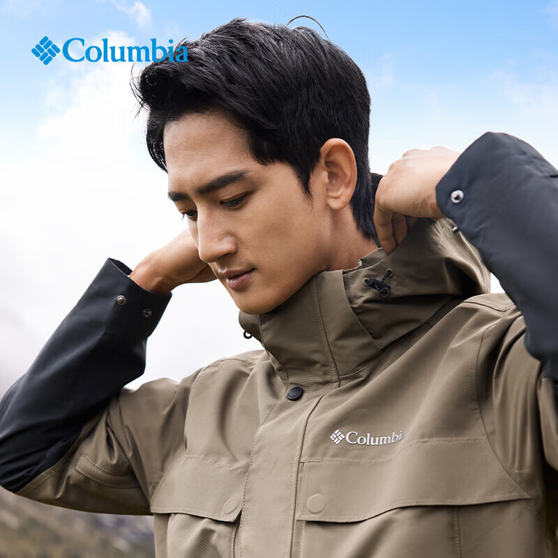  Columbia/哥伦比亚 防水 男士冲锋衣