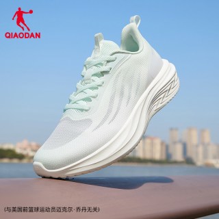 乔丹 网面透气减震厚底 女式跑步鞋