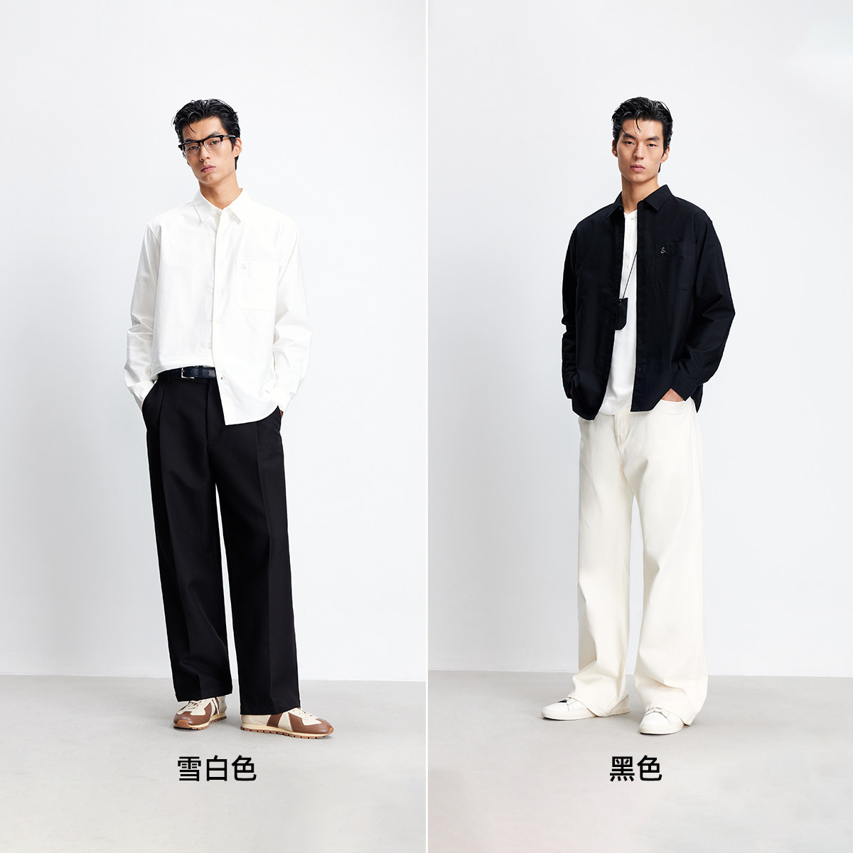  JACK&JONES/杰克琼斯 纯棉舒适 男士衬衫