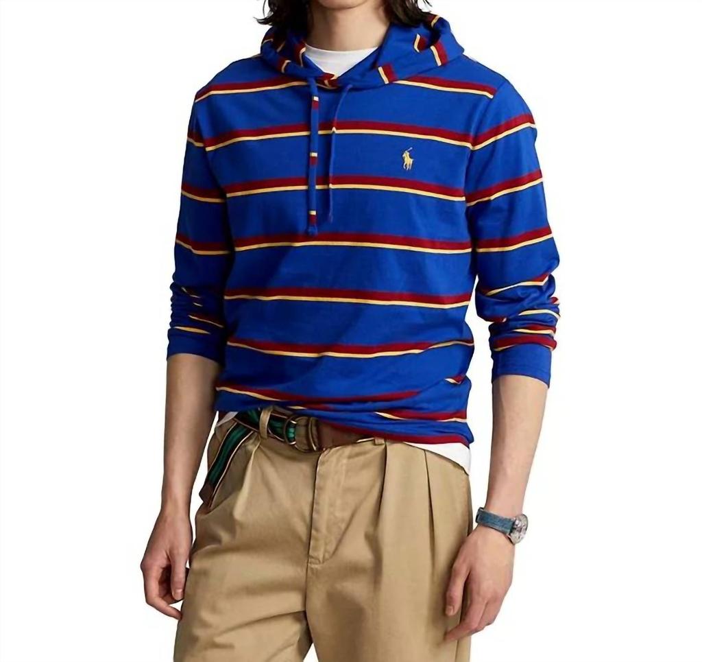  RALPH LAUREN/拉夫劳伦 Striped T-shirt Hoodie