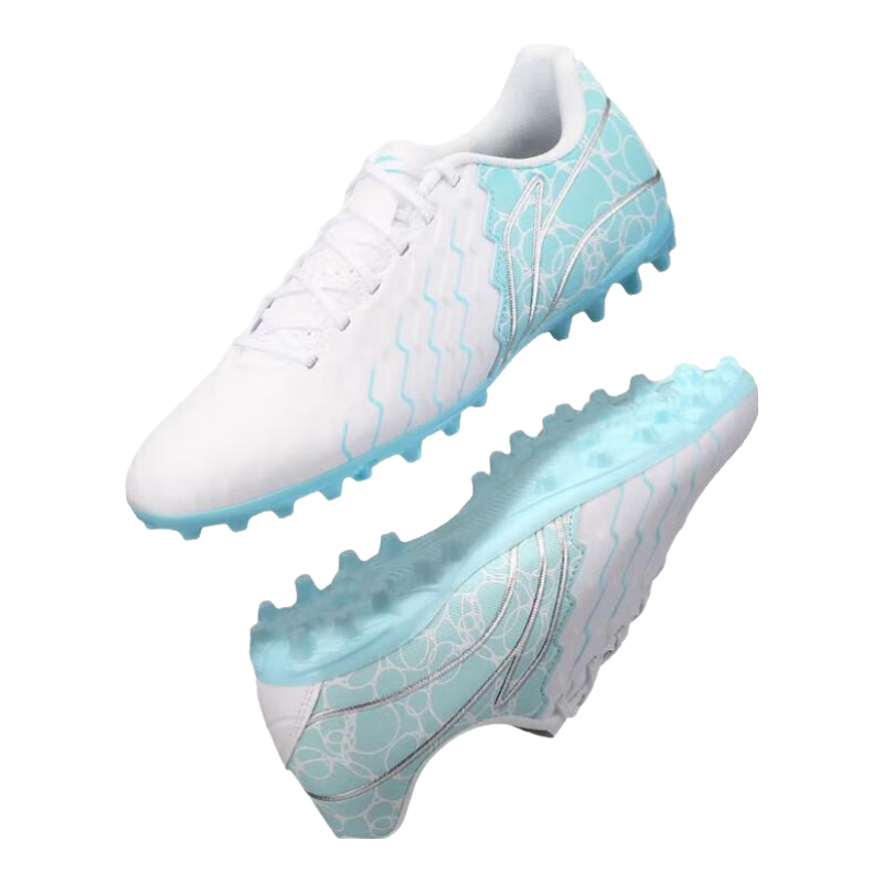  LI-NING/李宁 专业比赛训练 男士足球鞋 标准白/天光蓝YSFU005-5 40