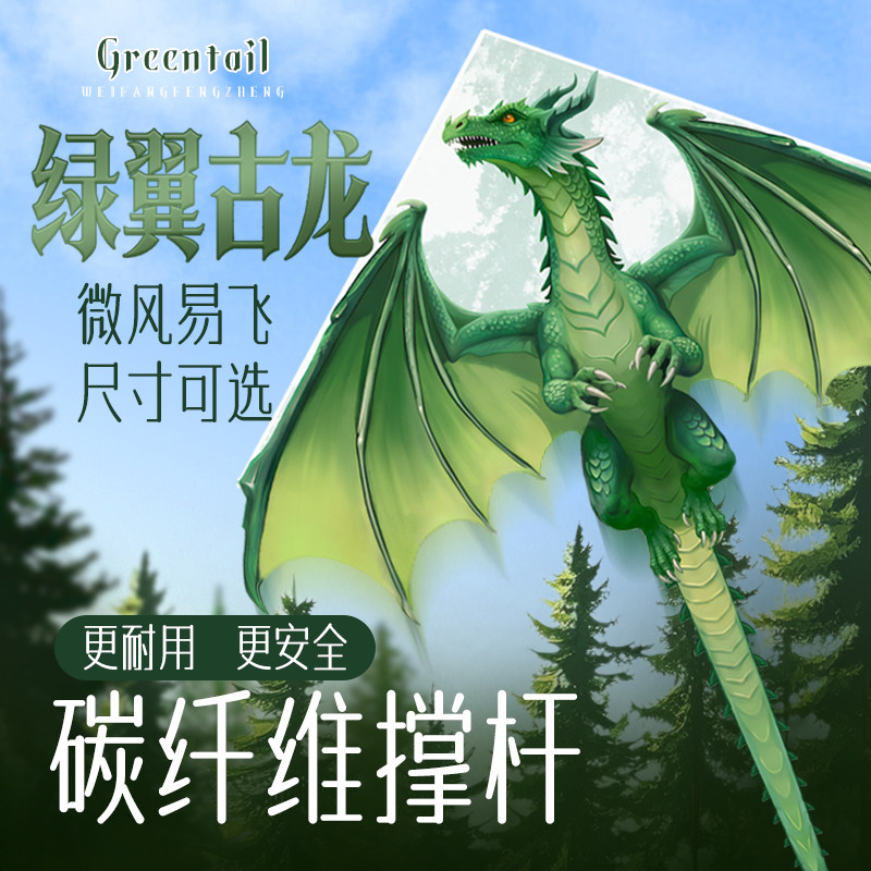  HCRK 易飞 翼龙风筝