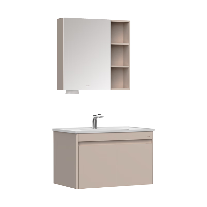  FAENZA/法恩莎 大容量收纳 浴室柜 镜柜 陶瓷盆