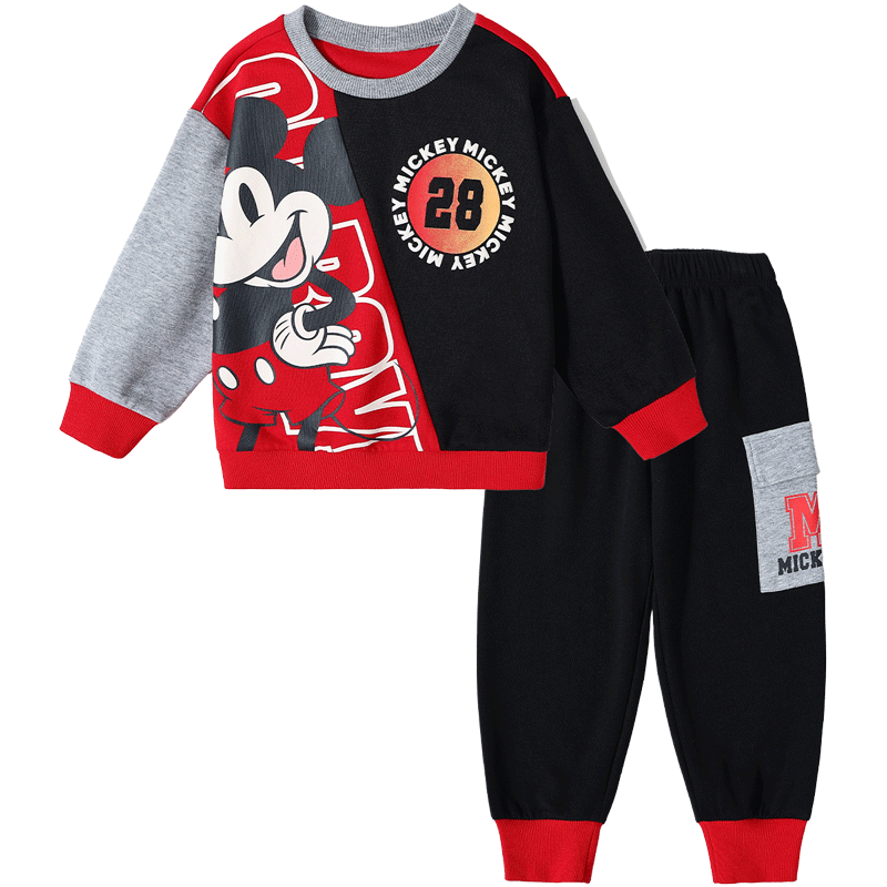  Disney baby/迪士尼宝贝 10A抑菌 儿童卫衣套装