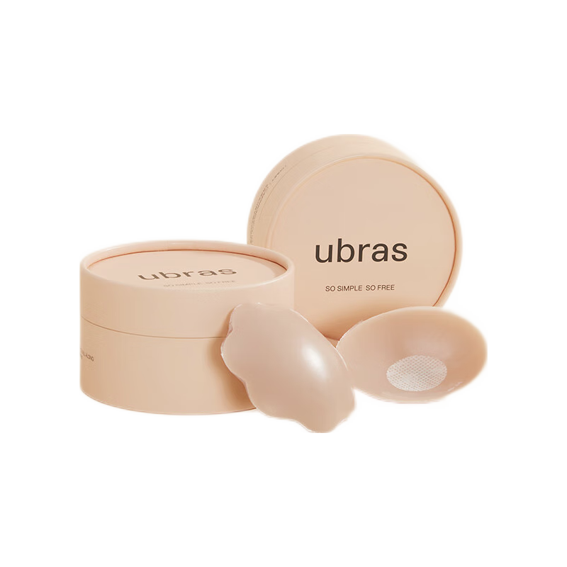  Ubras 防走光 女士胸贴 花形*5