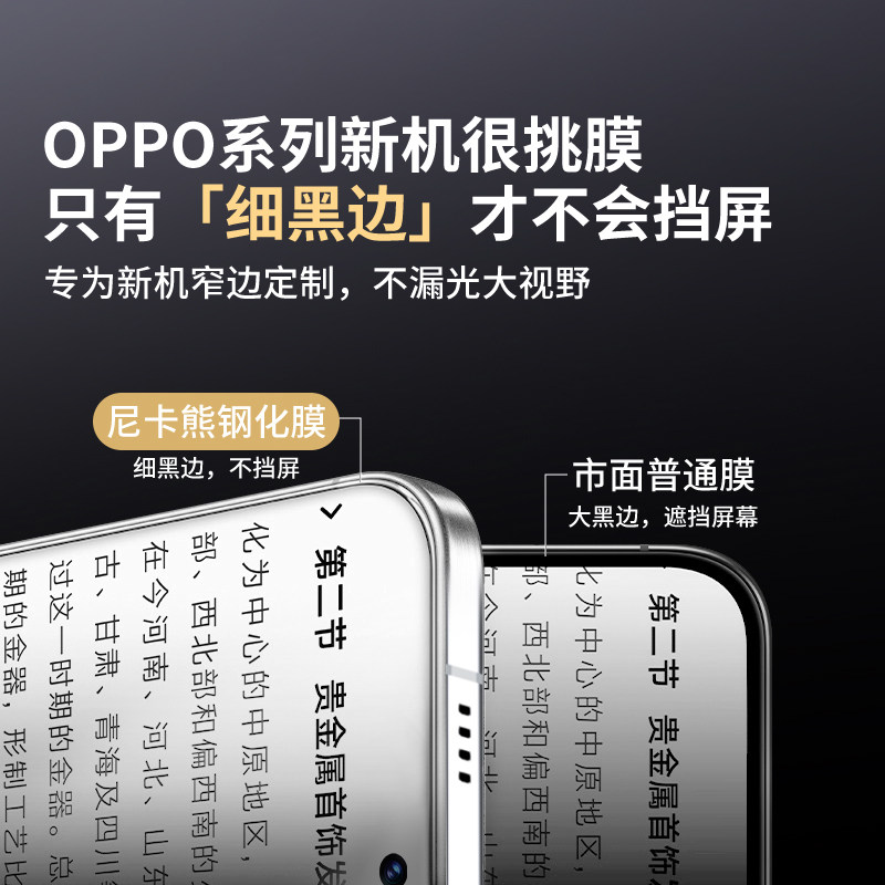  尼卡熊 防爆抗指纹 手机钢化膜