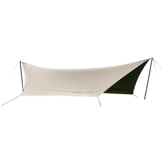  DECATHLON/迪卡侬 防雨遮阳 黑胶天幕 奶茶色