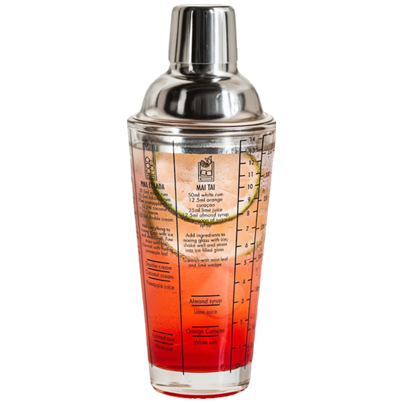  CLITON 高透玻璃 雪克壶