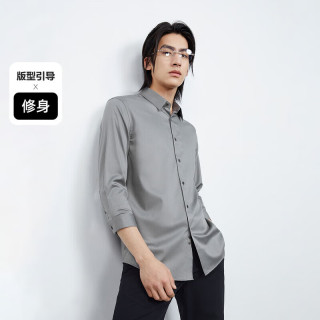 太平鸟 宽松 男士衬衫 S