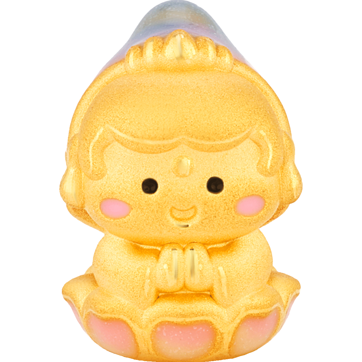  minGR/明牌珠宝 硬金 足金转运珠