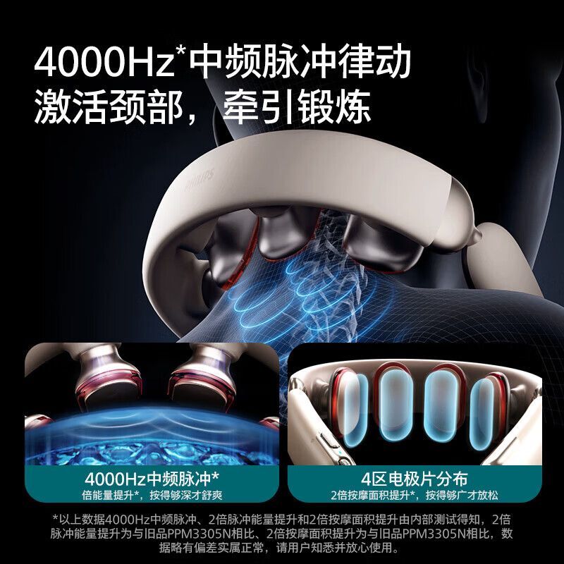 PHILIPS/飞利浦 热敷 颈椎按摩仪