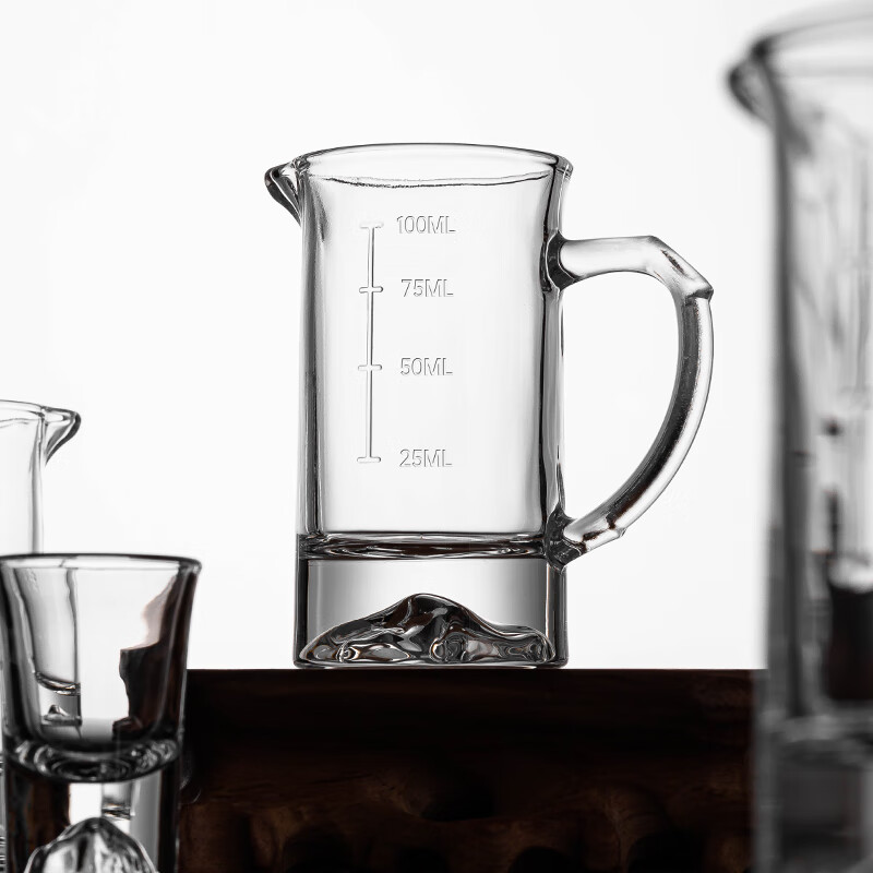  LOVWISH/乐唯诗 带刻度 白酒杯分酒器套装 观山杯1个+观山分酒器1个100ml