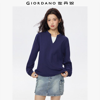  GIORDANO/佐丹奴 假两件 女士卫衣