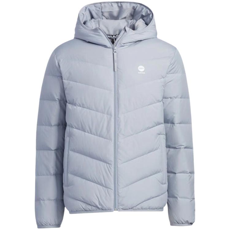 adidas NEO 保暖 连帽羽绒服
