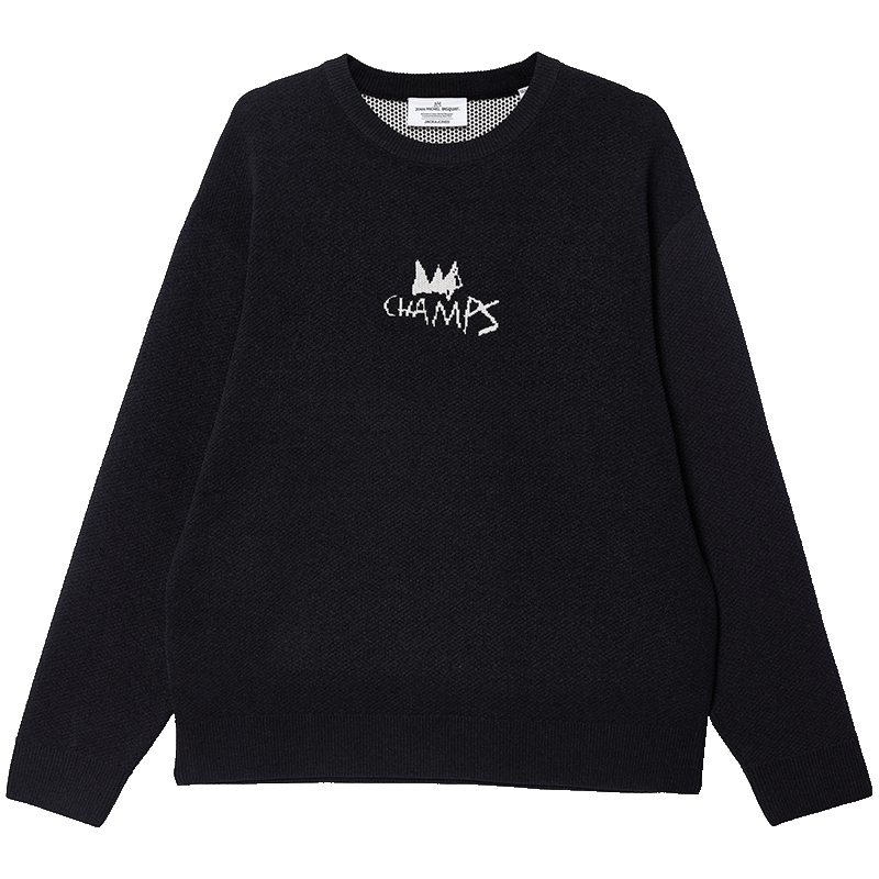  JACK&JONES/杰克琼斯 男士针织衫 E40黑色 M （175）