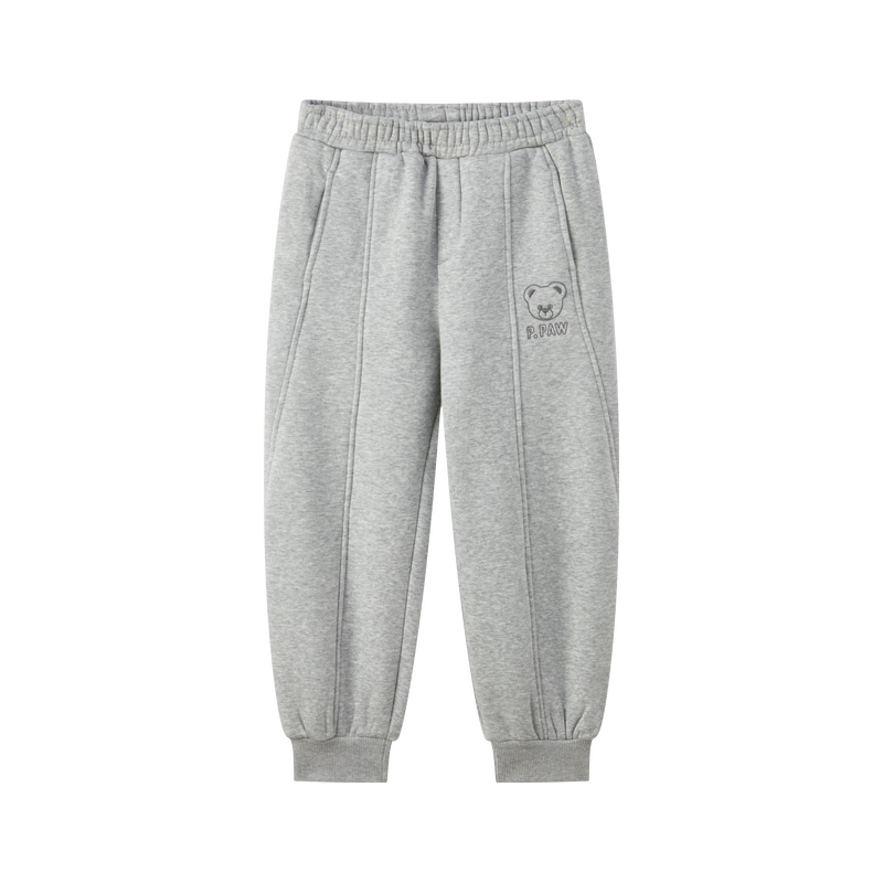 Paw in Paw 加绒 儿童休闲裤 Grey灰色/15 90