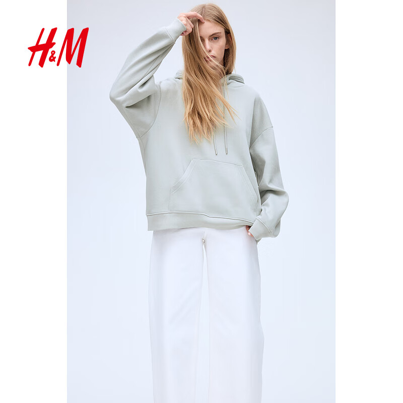  H&M 美式复古 女士卫衣
