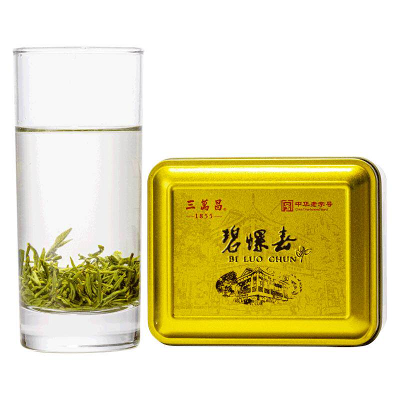 三万昌 碧螺春2020新茶明前特级正宗洞庭原产茶叶苏州特产绿茶50g