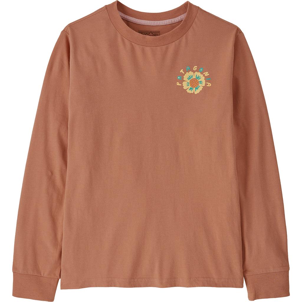  Patagonia/巴塔哥尼亚 经典百搭 青少年长袖T恤