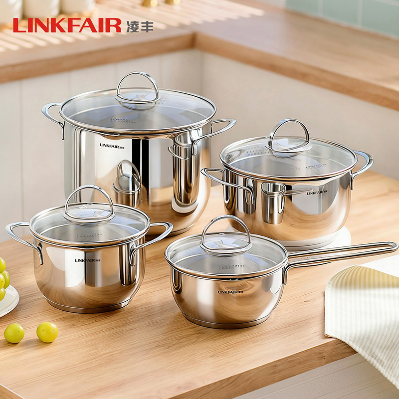  LINKFAIR/凌丰 304不锈钢 不锈钢汤锅