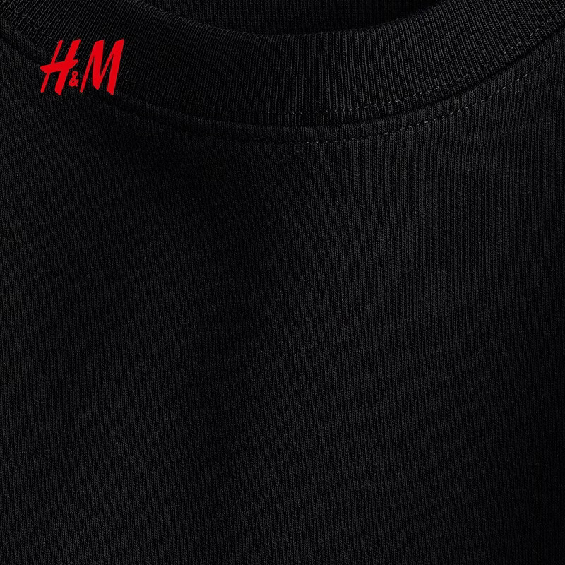  H&M 重磅双面布 女士T恤