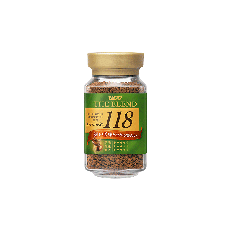  UCC/悠诗诗  冻干速溶纯黑咖啡粉 118 90g*4瓶