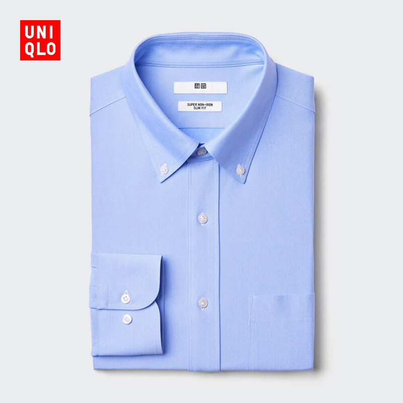  UNIQLO/优衣库 防皱 男士衬衫