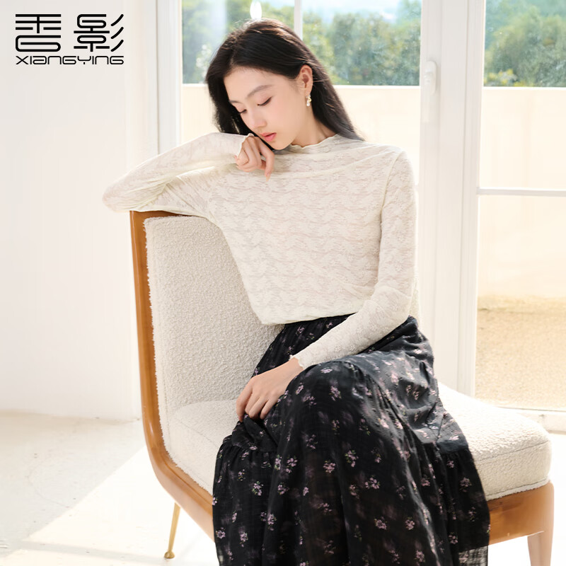  X.YING/香影 镂空 女士蕾丝衫