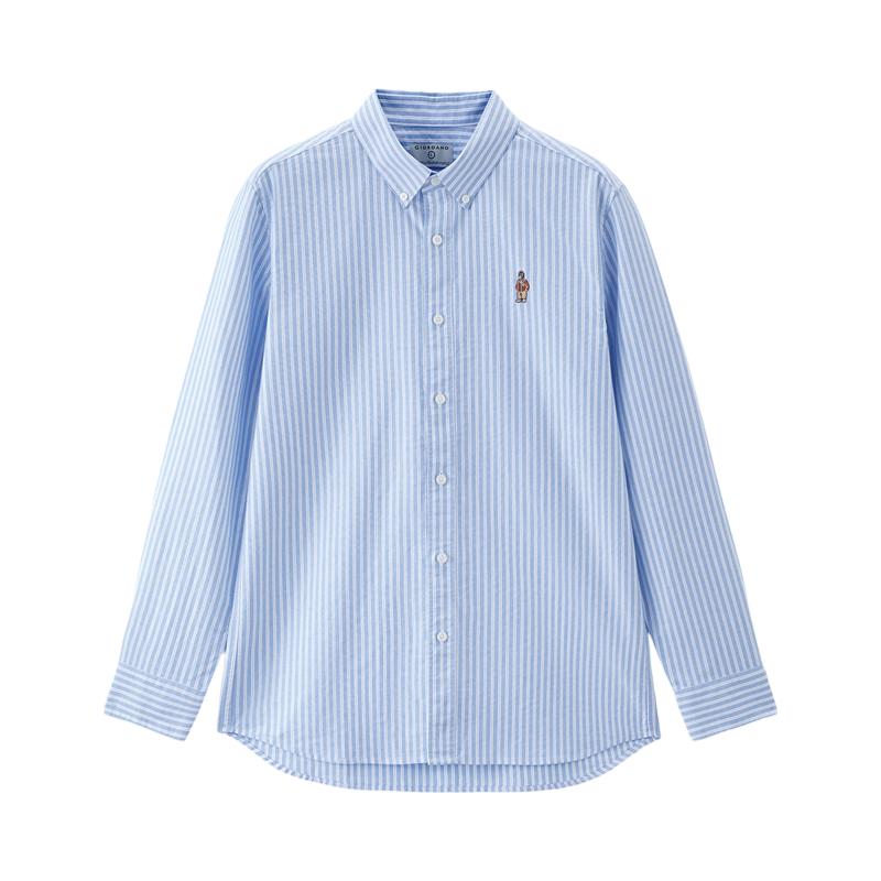  GIORDANO/佐丹奴 纯棉牛津纺 男士长袖衬衫