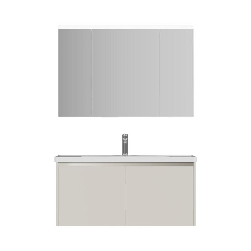  R&T/瑞尔特 不锈钢 浴室柜组合 陶瓷一体盆 洗漱洗脸盆