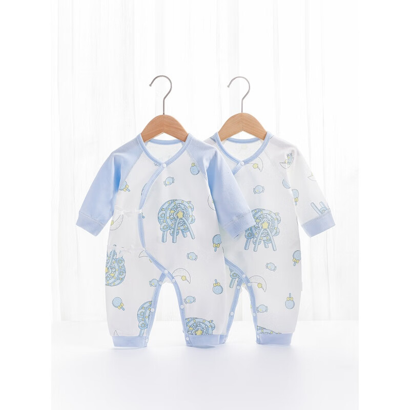  瑷瑈 无骨 婴儿连体衣